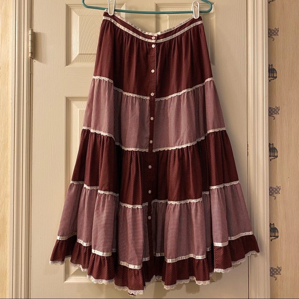 Vintage Gunne Sax Jessica McClintock Skirt